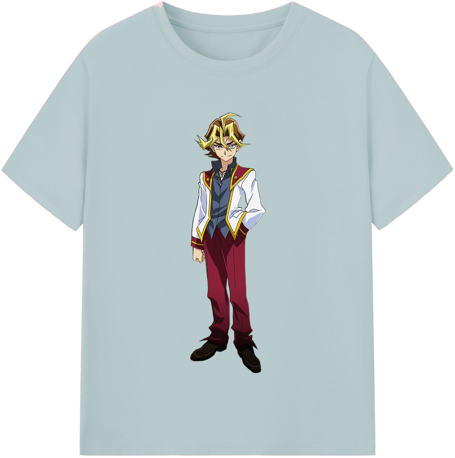 （画像用） 遊☆戯☆王 Yu-Gi-Oh! 綿100％半袖Tシャツ（フロントプリント）